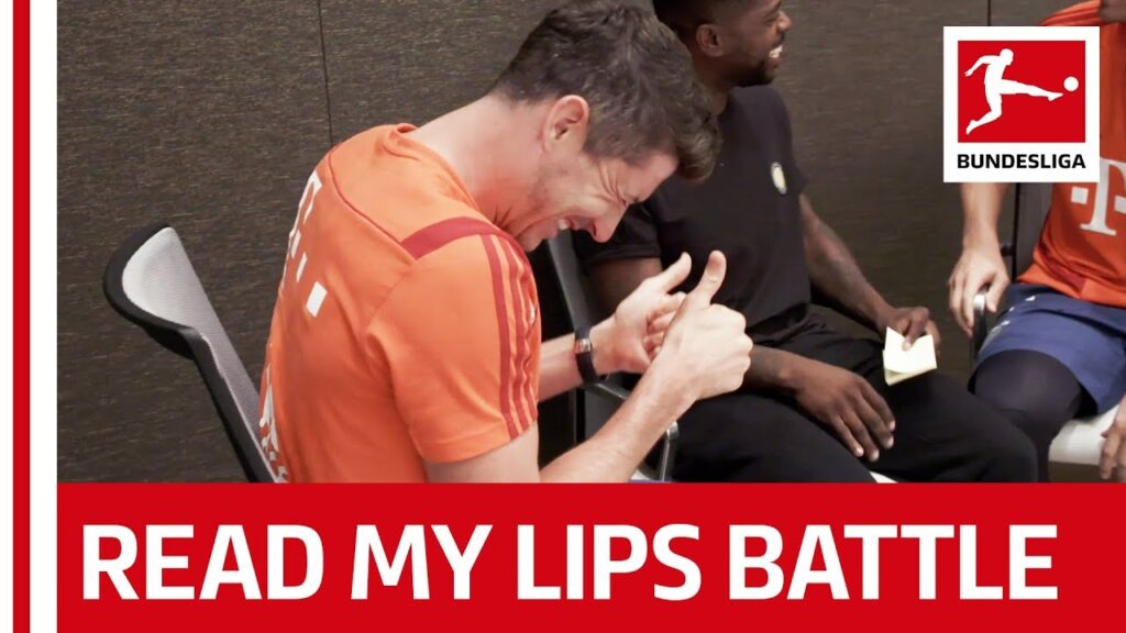Robert Lewandowski vs. Manuel Neuer - Funny Read My Lips Challenge - Powered by 433