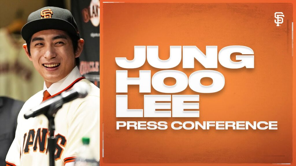 Jung Hoo Lee San Francisco Giants Introductory Press Conference | South Korean Star Speaks to Media