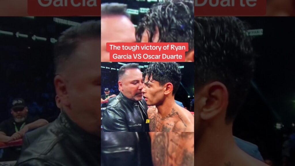 The Tough Victory Of Ryan Garcia Vs Oscar Duarte #boxing #ryangarcia
