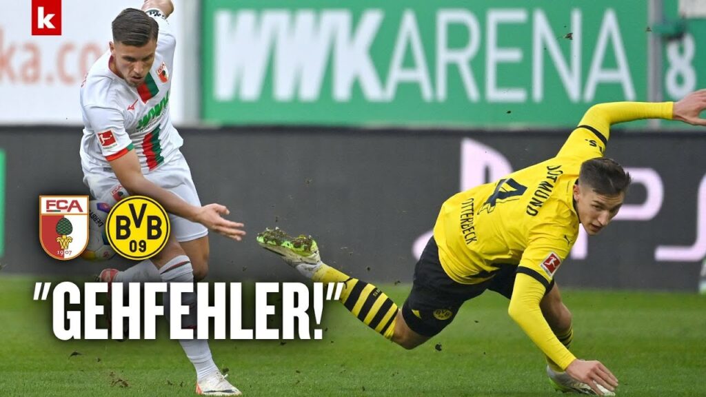 Schlotterbeck über das umstrittene Gegentor: "Kriege einen Gehfehler" | Augsburg - Dortmund 1:1