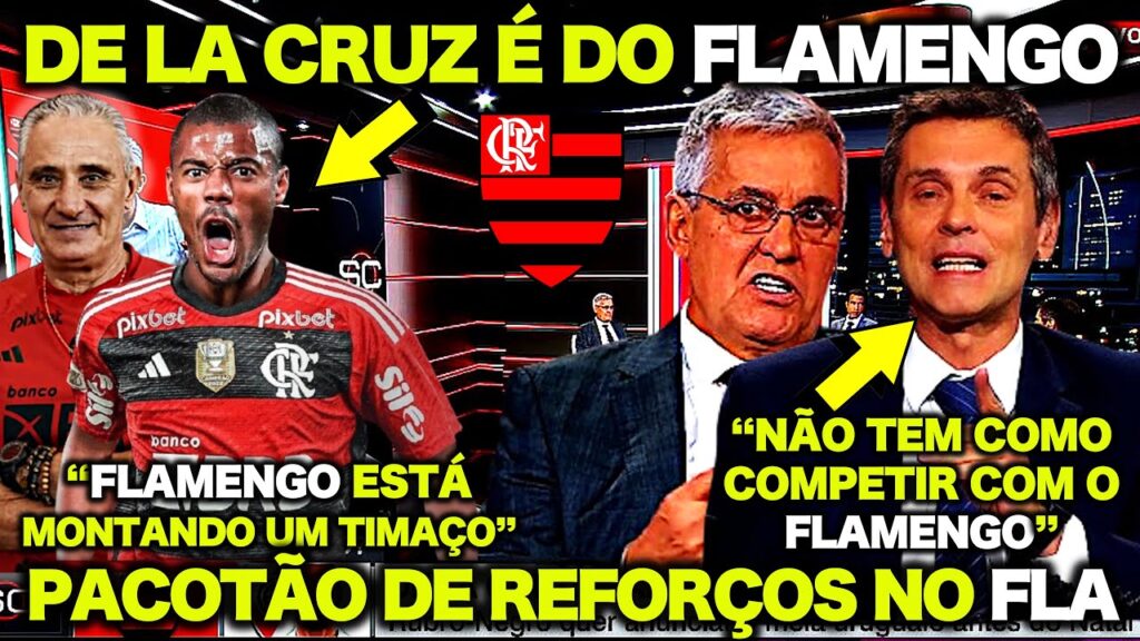 NICOLÁS DE LA CRUZ É O NOVO REFORÇO DO FLAMENGO ! MENGÃO ESTÁ MONTANDO UM TIMAÇO PARA TEMPORADA 2024