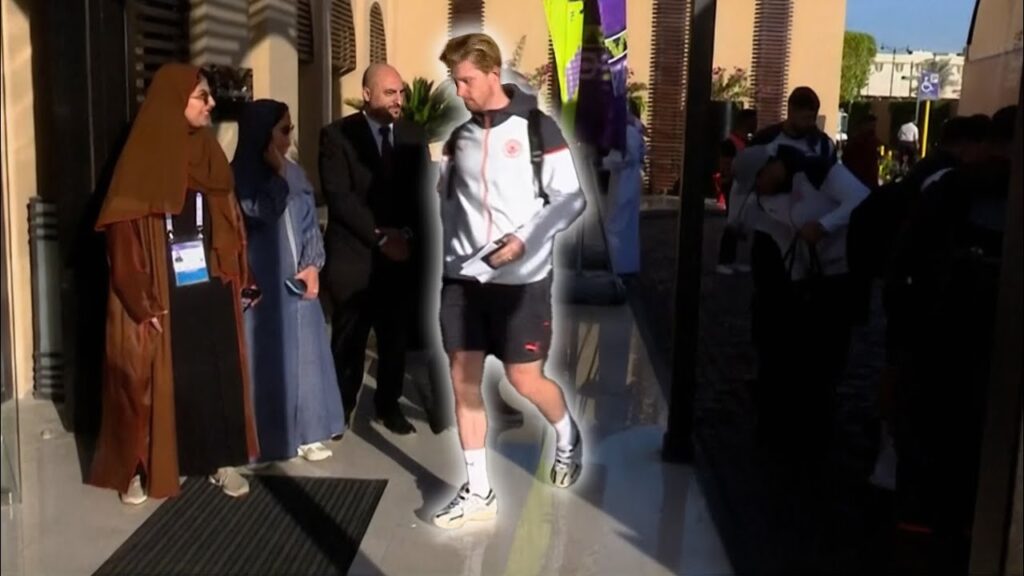Kevin De Bruyne and Manchester City arrive in Saudi Arabia for FIFA Club World Cup