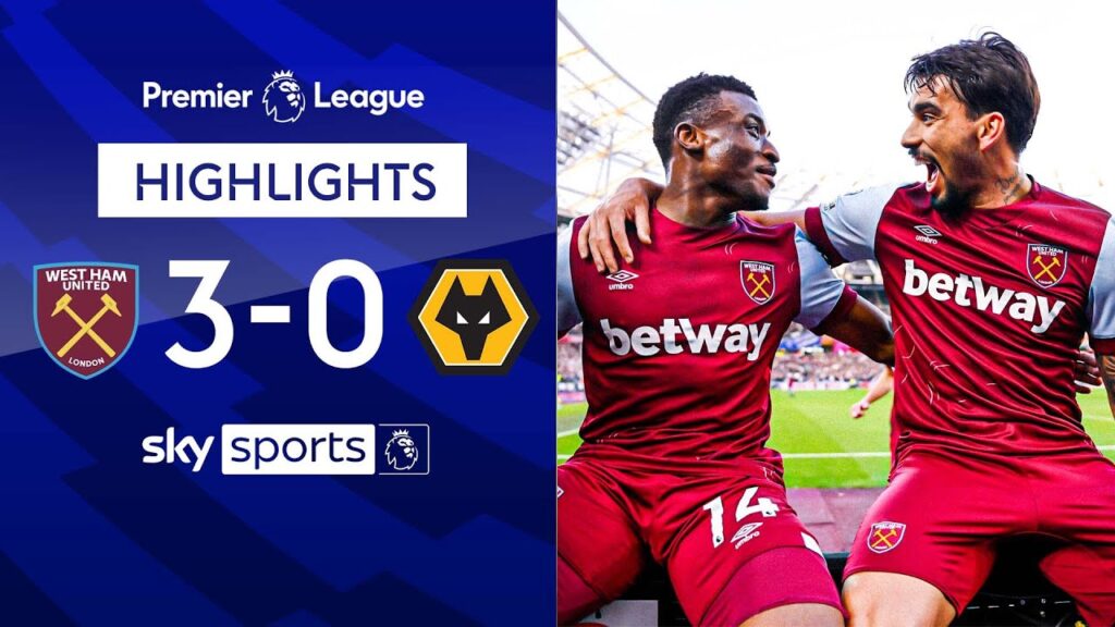 Paqueta shines as West Ham see off Wolves 🌟 | West Ham 3-0 Wolves | Premier League Highlights