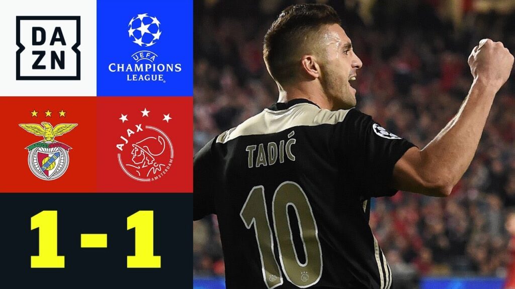 Dusan Tadic bringt Bayern auf Achtelfinal-Kurs: Benfica – Ajax 1:1 | Champions League | Highlights