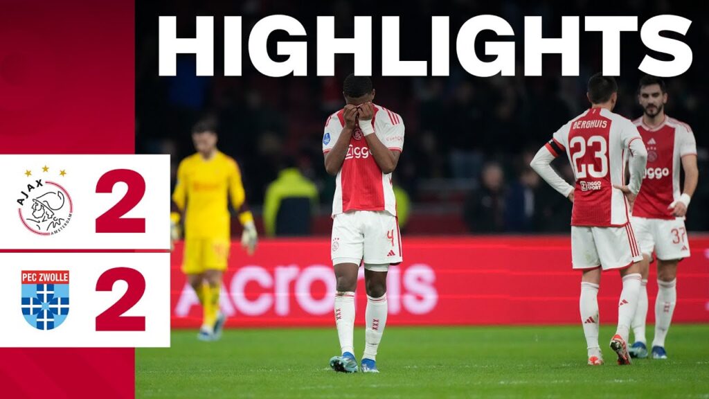 Last home match of 2023 🏡 | Highlights Ajax - PEC Zwolle | Eredivisie