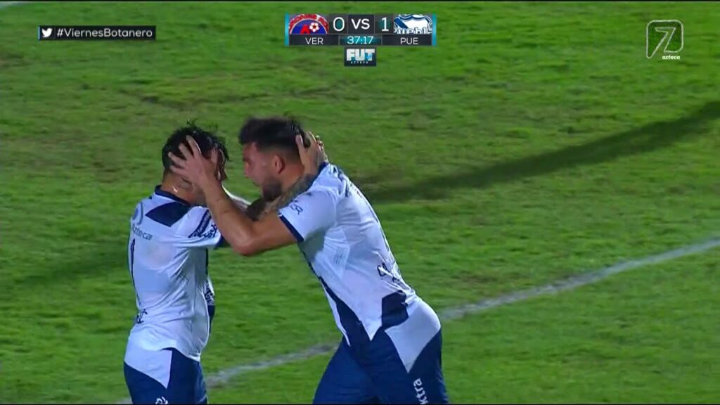 Gol de L. Cavallini | Veracruz 0 - 1 Puebla | Clausura 2019 - Jornada 4 | LIGA Bancomer MX