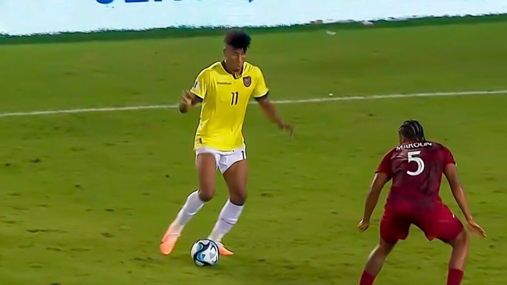 Buen partido de KEVIN RODRIGUEZ Vs Venezuela