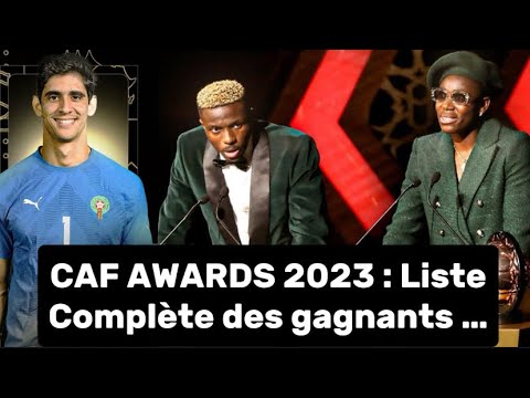 Ballon d’or africain 2023 : liste complète des gagnants avec Victor Osimhen , Asisat Oshoala …