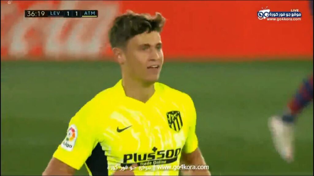 Marcos Llorente goal vs Levante - Atletico Madrid 1-1 Levante | LaLiga 17/02/2021