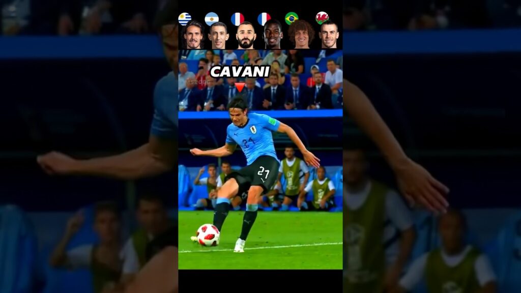 Cavani VS Di Maria VS Benzema VS Pogba VS David Luiz VS Bale 🤯💫 Curve Shot Challenge