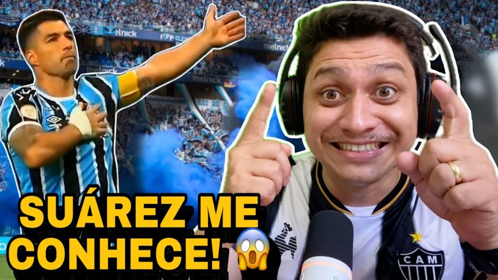 LUIS SUÁREZ POSTOU UM VÍDEO MEU 😱