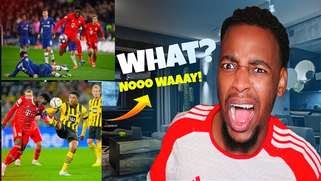 Alphonso davies is CRAZY fast 💨