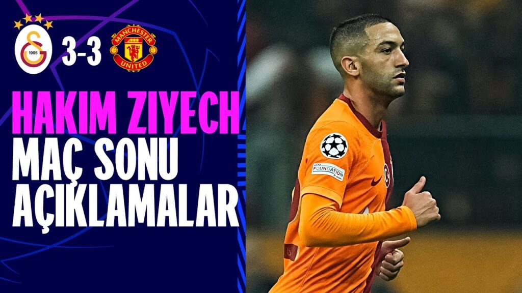 📺 Hakim Ziyech'in maç sonu açıklamaları | #GSvMUN #UCL