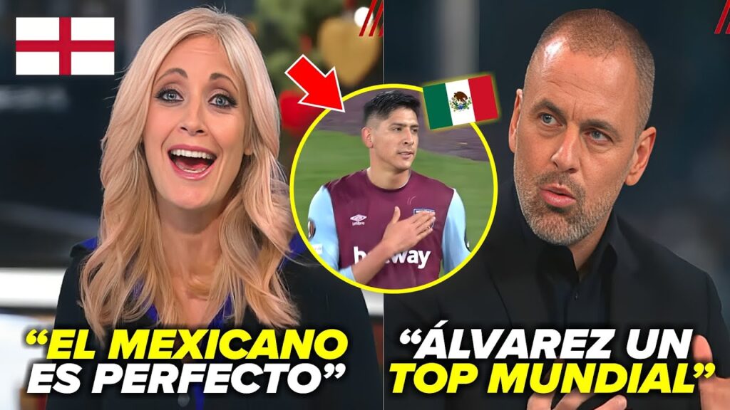 INGLESES no PUEDEN CREER el partidazo que hizo EDSON ALVAREZ