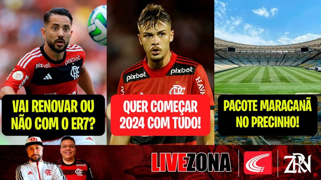 REUNIÃO COM EVERTON RIBEIRO | NOGA ABDICA DAS FÉRIAS | FLAMENGO LANÇA PACOTE MARACANÃ 2024