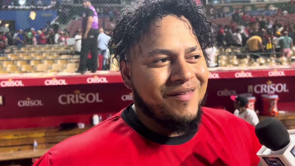 Carlos Martínez "El Tsunami” Lanzador del partido, responsable de enterrar a las Águilas #lidom