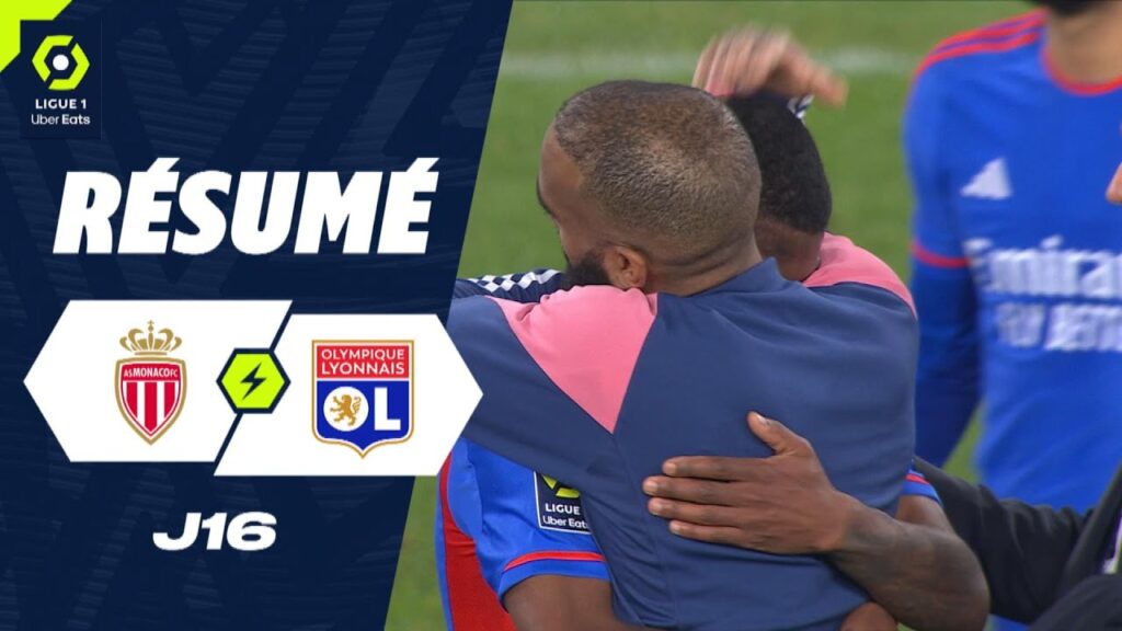 AS MONACO - OLYMPIQUE LYONNAIS (0 - 1) - Résumé - (ASM - OL) / 2023-2024