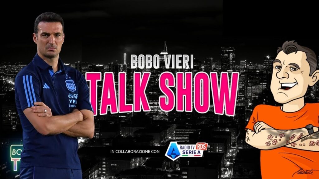 Bobo Vieri "TALK SHOW" con Lionel Scaloni #radioseriea #bobotv
