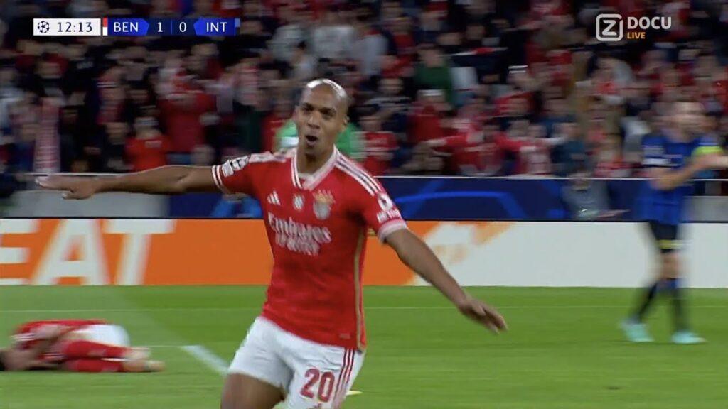 Joao Mario Goals,Benfica vs Inter Milan (3-0) All Goals and Match Highlights