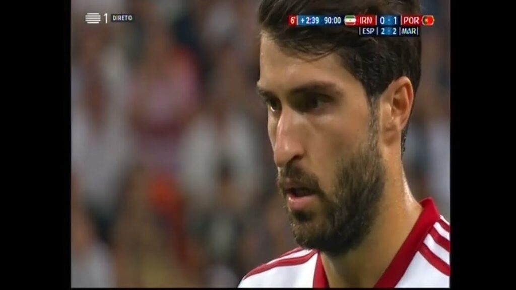 Karim Ansarifard (g.p.) (1-1) | Irão 1-1 Portugal | Mundial 2018