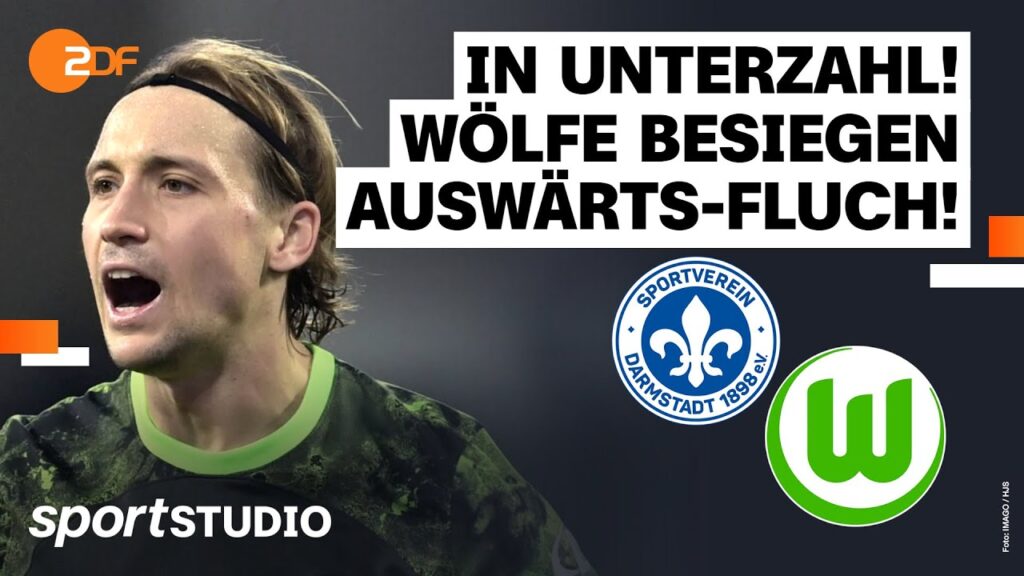 SV Darmstadt 98 – VfL Wolfsburg | Bundesliga, 15. Spieltag Saison 2023/24 | sportstudio