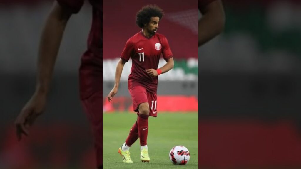 AKRAM AFIF ⚽️💥#short #football #qatar #INDQAT