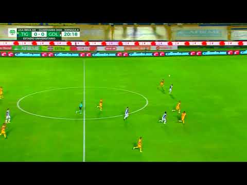 Gol de U. Antuna | Tigres 0 - 1 Chivas | Liga MX - Guardianes 2020 - Jornada 8 | LIGA BBVA MX