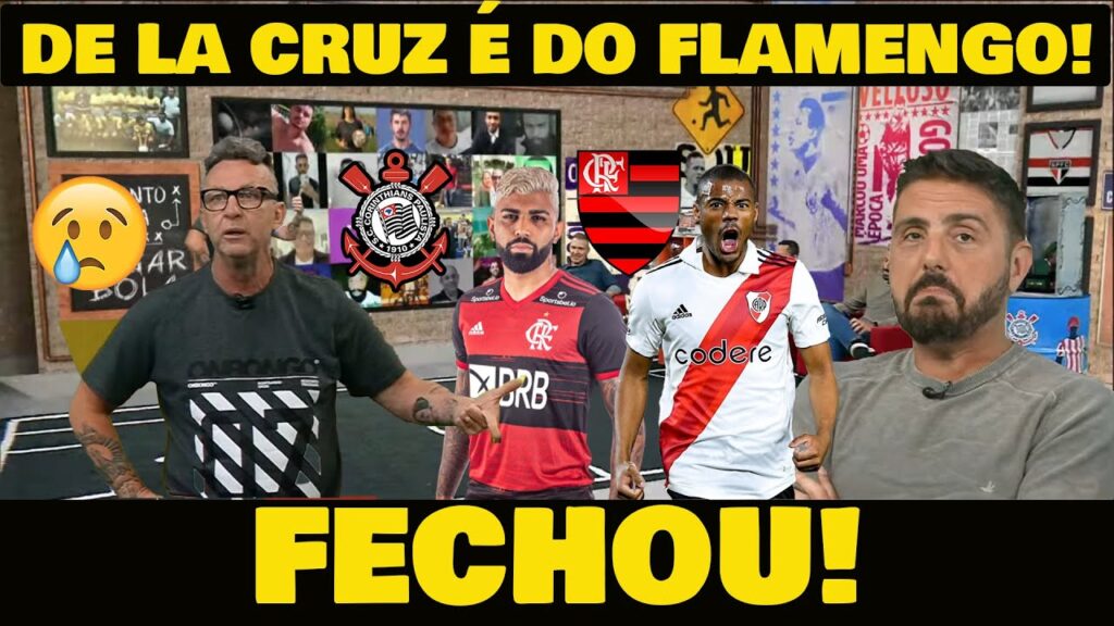 FLAMENGO FECHOU A COMPRA DE NICOLÁS DE LA CRUZ! OLHA A REAÇÃO DO NETO KKK