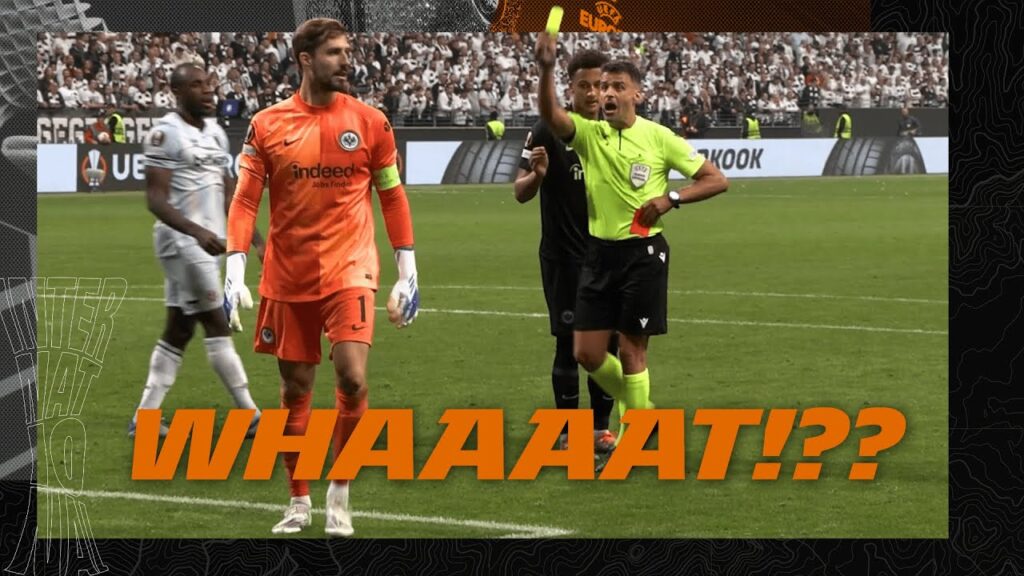 Whaaaaat? Schiedsrichter vertauscht Karten im Europa-League-Halbfinale!