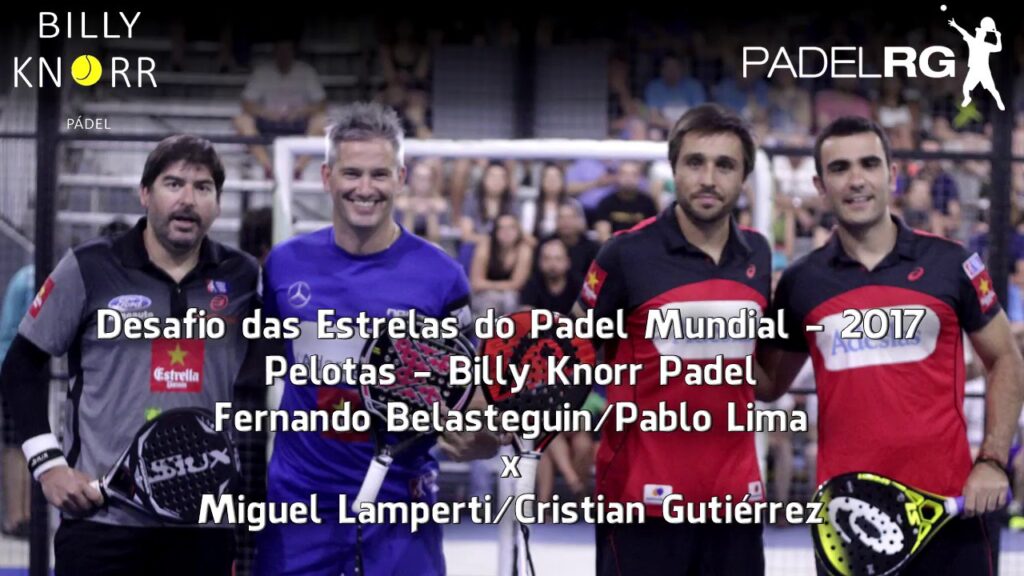Desafio das Estrelas do Padel Mundial - 2017 - Pelotas - Billy Knnor Padel