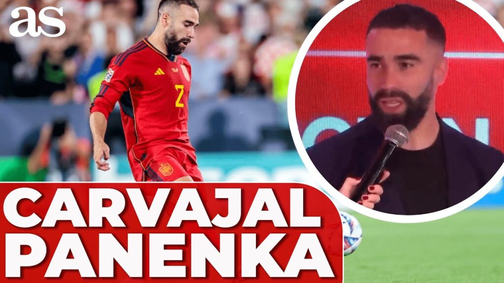 CARVAJAL explica su PENALTI a lo PANENKA en la FINAL de la NATIONS LEAGUE