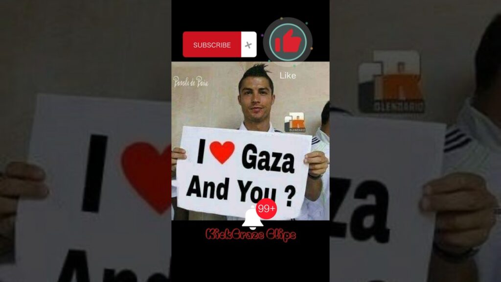 Ronaldo loves Palestine🇵🇸 #ronaldo #love #palestine #gaza #subscribe #football #allah #allahuakbar