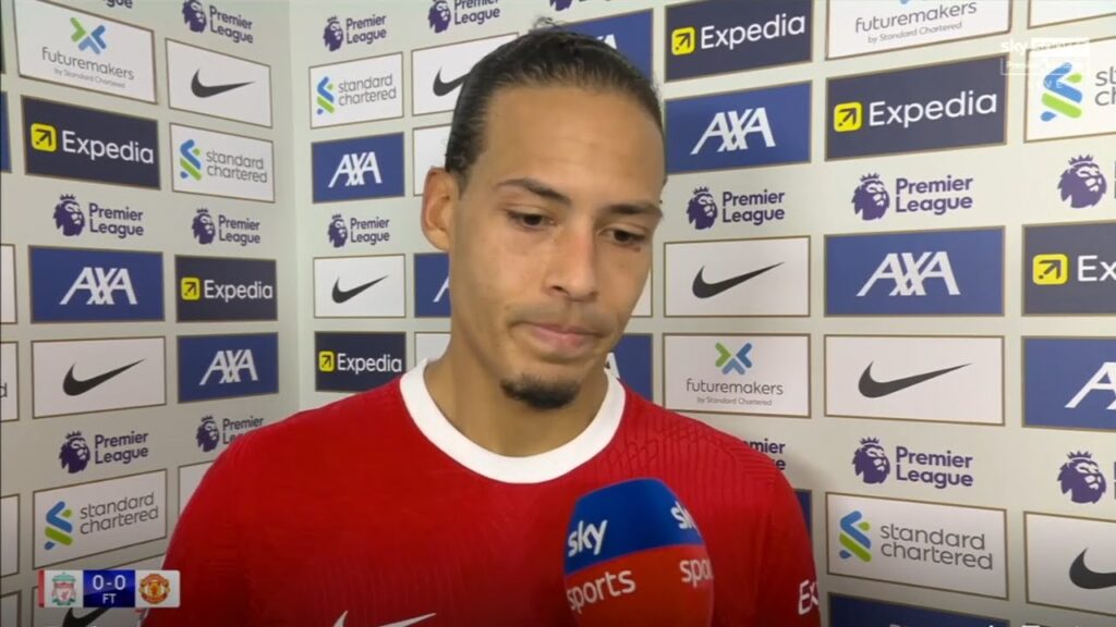 Virgil van Dijk Post Match Interview │Liverpool 0-0 Man United