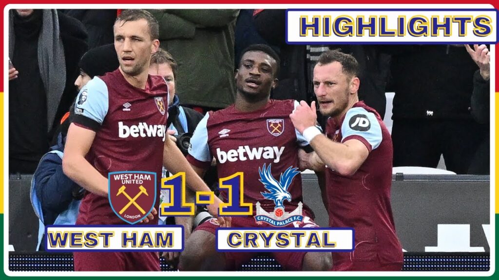 MOHAMMED KUDUS SCORE FANTASTIC GOALS AGAINST JORDAN AYEW CRYSTALS PALACE