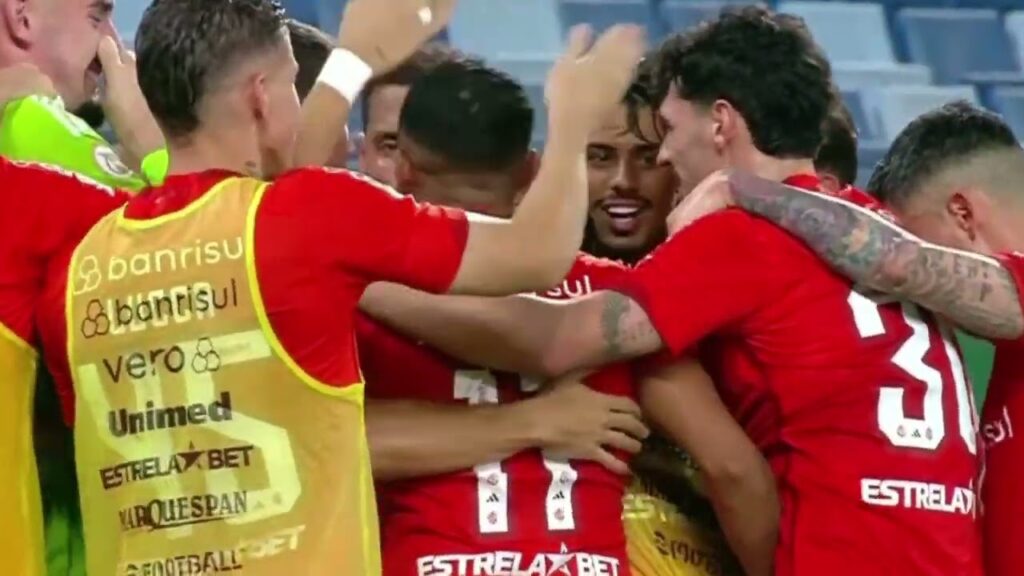 GOLAZO de Enner Valencia con el Internacional vs Cuiaba en el brazilerao