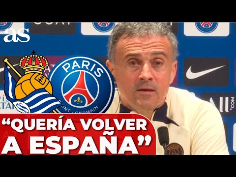 LUIS ENRIQUE, sobre el SORTEO de CHAMPIONS: "QUERÍA VOLVER A ESPAÑA"