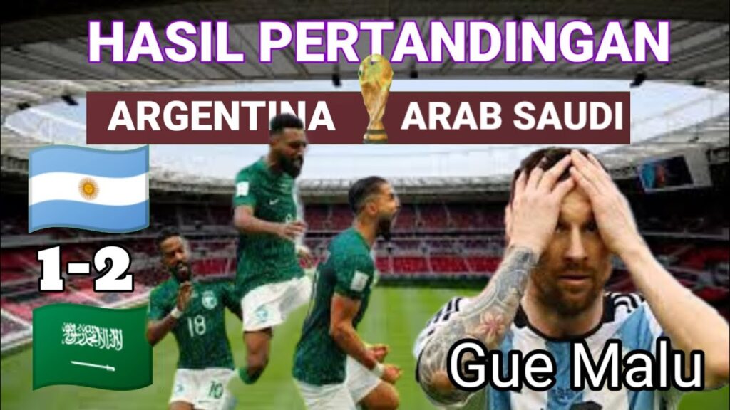 Hasil Pertandingan Argentina vs Arab Saudi Piala Dunia Qatar