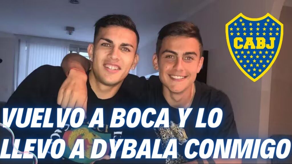 LEANDRO PAREDES βΆ vuelvo a #BOCA JUNIORS y llevo a DYBALA que ES BOSTERO ππ LEANDRO PAREDES βΆ vuelvo a #BOCA JUNIORS y llevo a DYBALA que ES BOSTERO ππ
