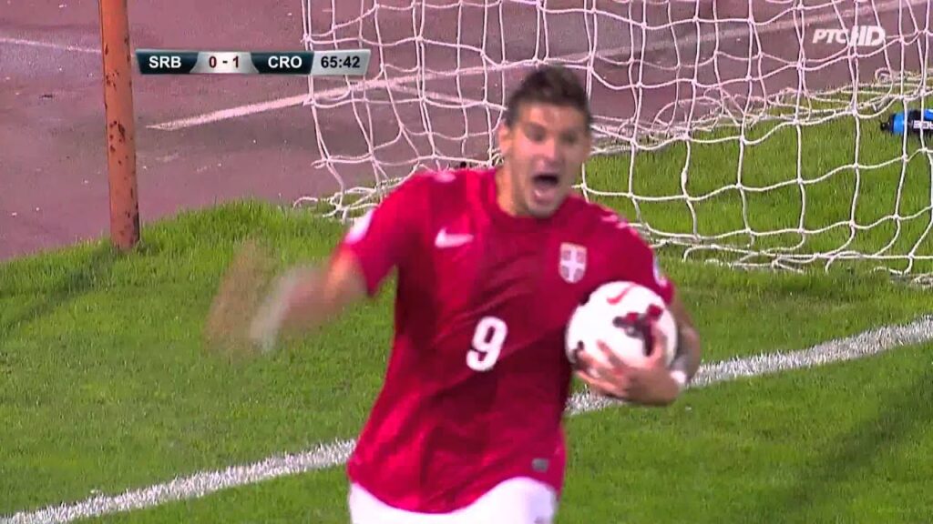 MITROVIC ALEKSANDAR GOAL SRBIJA HRVATSKA 1 1 MITROVIC GOL MITROVIC ALEKSANDAR GOAL SRBIJA HRVATSKA 1 1 MITROVIC GOL