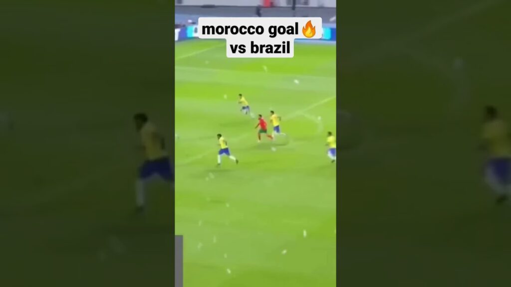sabiri goal🔥morocco vs brazil highlights#shorts