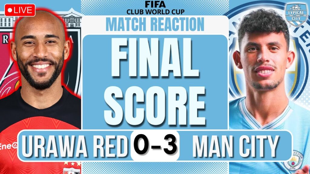 MATHEUS NUNES WAS ON FIRE 🔥 Urawa Red Diamonds 0-3 Man City FIFA Club World Cup Match Reaction