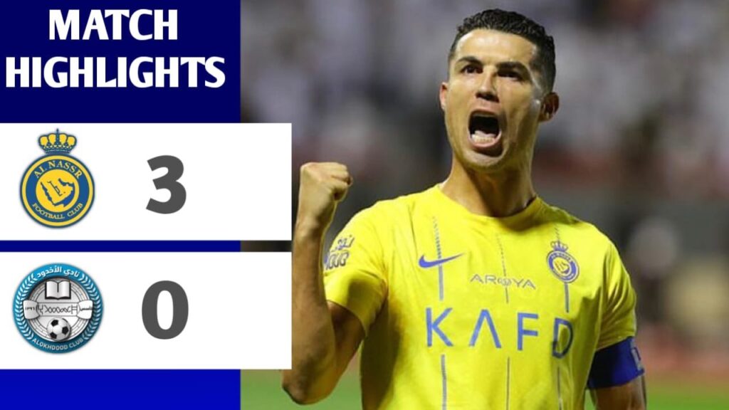 HIGHLIGHT | Al-NASSR VS Al-OKHDOOD (3-0) | CRISTIANO RONALDO BRACE |