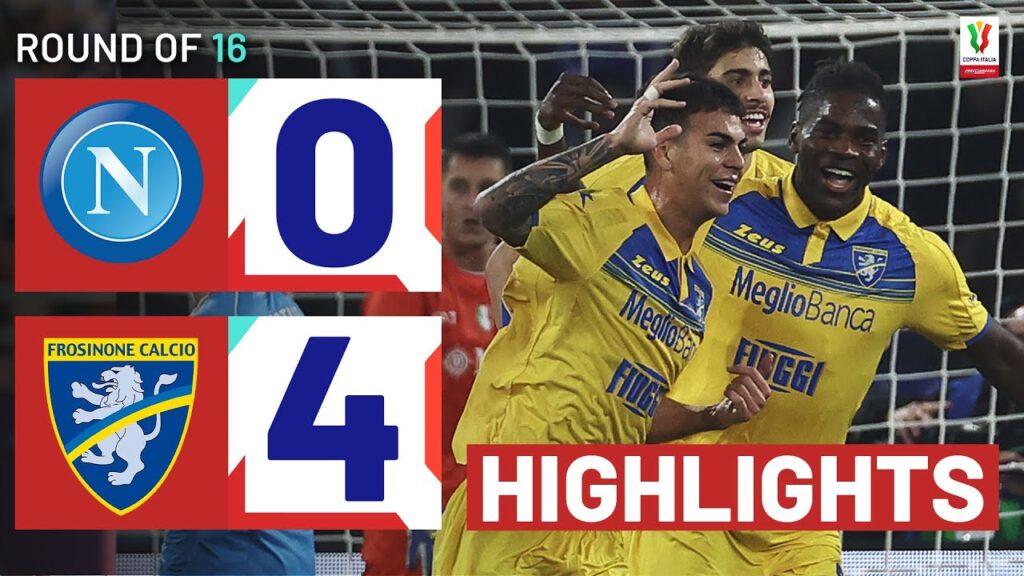 NAPOLI-FROSINONE 0-4 | HIGHLIGHTS | Stunning night in Naples! | Coppa Italia Frecciarossa 2023/24