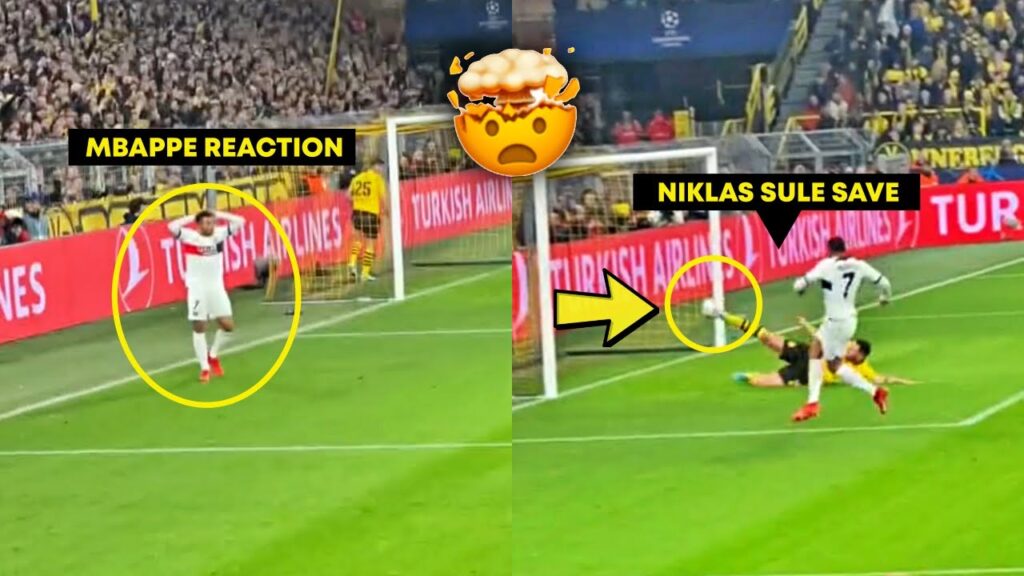 🤯 Mbappe Crazy REACTION to Niklas Süle Acrobatic Save! 🤯 Mbappe Crazy REACTION to Niklas Süle Acrobatic Save!
