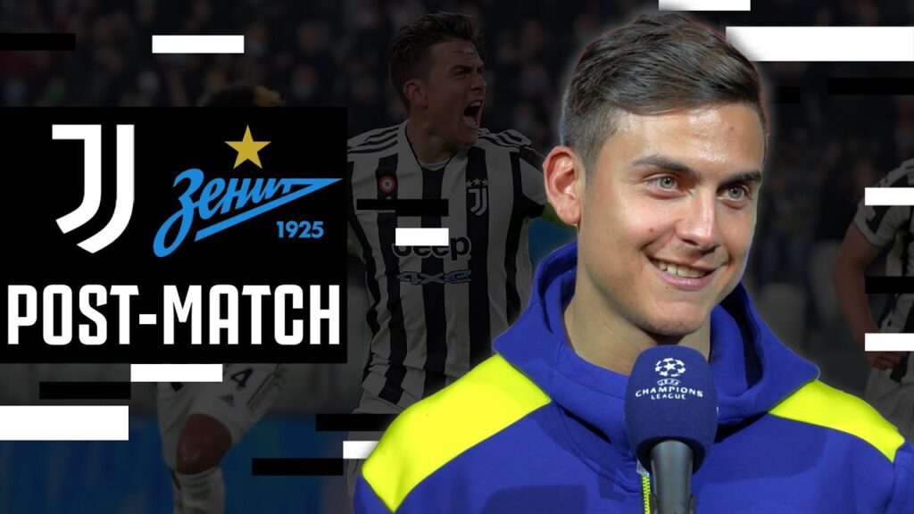 Paulo Dybala Post-Match Interview | Juventus 4-2 Zenit St. Petersburg | UEFA Champions League