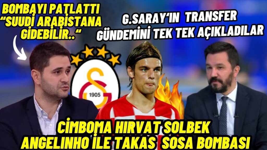 Evren Göz-Kutlu Akpınar"Yıldız İsim Arabistana...."Sol Beke Borna Sosa-Galatasaray.