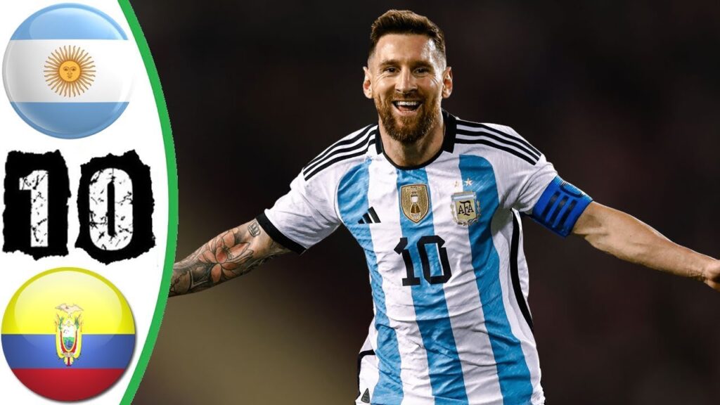 Argentina vs Ecuador 1-0 - All Goals & Highlights - Today Match