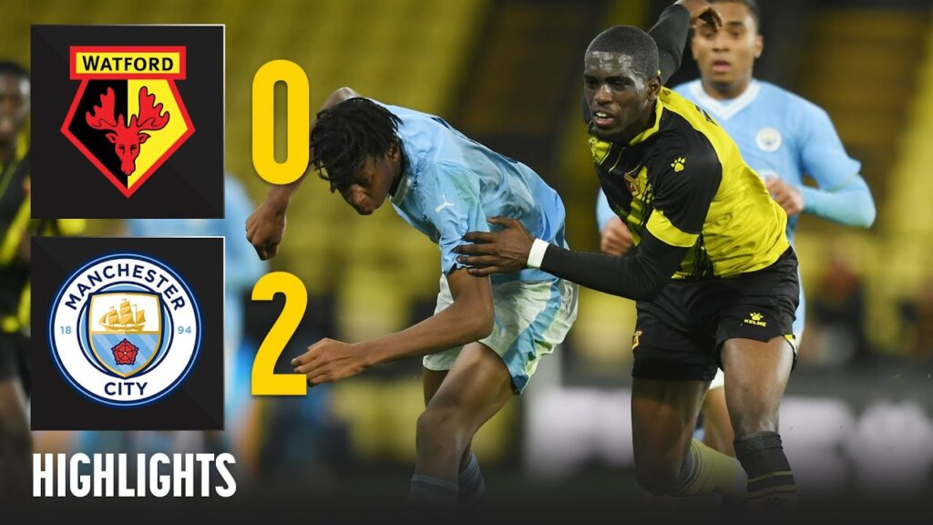 Watford 0-2 Manchester City | FA Youth Cup Highlights