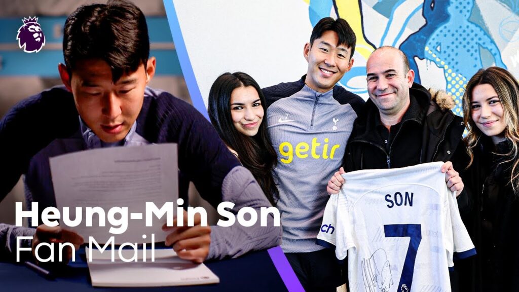 ‘I’M GETTING EMOTIONAL…’ ๐ข Heartwarming moment Heung-Min Son surprises Spurs fan | Fan Mail 'I'M GETTING EMOTIONAL...' ๐ข Heartwarming moment Heung-Min Son surprises Spurs fan | Fan Mail