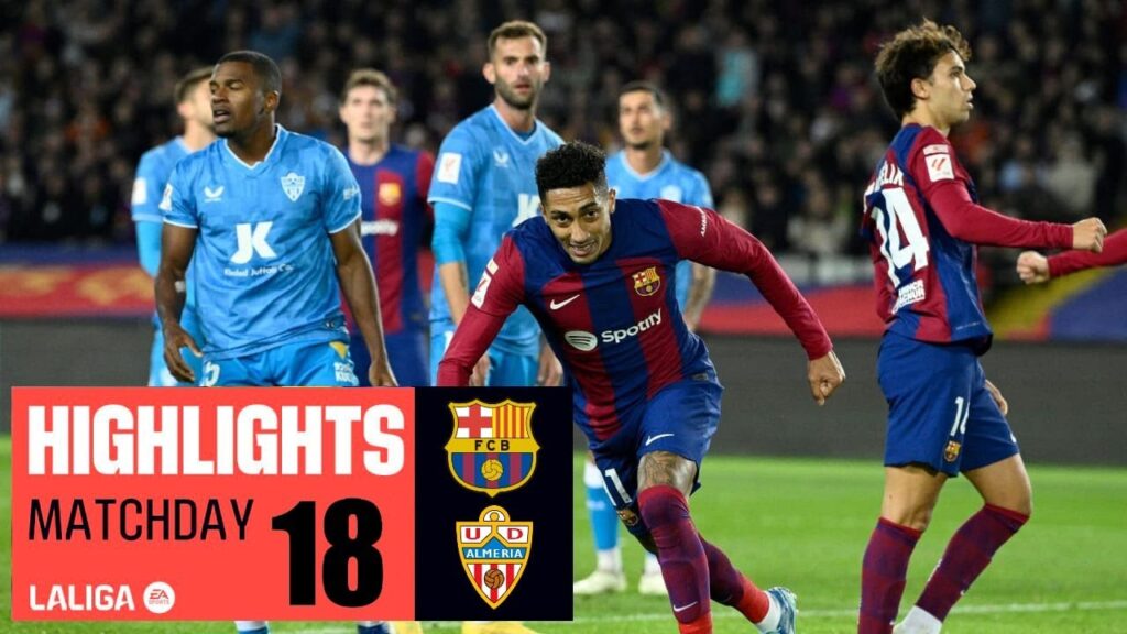 Raphinha Goal | Raphinha Hoy | Barcelona vs Almeria 3-2 Extended Highlights | LaLiga 2023/24